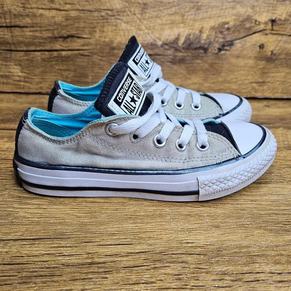 Converse All Star gold glitter black Low top sneaker sz 11